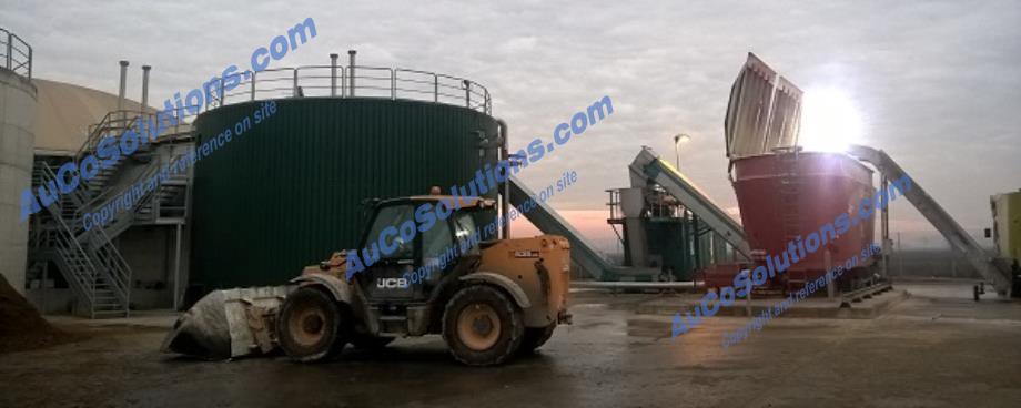 Biogas: 400 Hectares (988 ac) produce 1MW